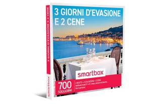 Smartbox 3 giorni d'evasione e 2 cene