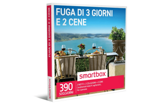 Smartbox Fuga di 3 giorni e 2 cene