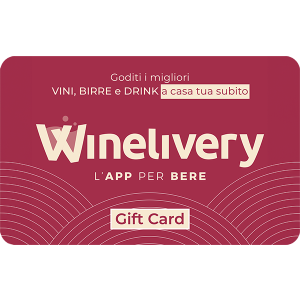 Gift Card Winelivery, consegna vini a domicilio, carta regalo