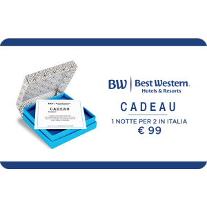 Voucher Best Western Cadeau 1 notte per 2 in Italia €99