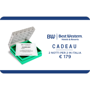 Voucher Best Western Cadeau 2 notti per 2 in Italia €179