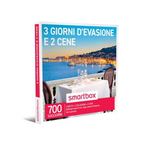 Smartbox 3 giorni d'evasione e 2 cene