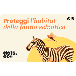 Gift Card Dots.eco Proteggi l'habitat della fauna selvatica
