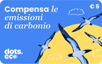 Gift Card Dots.eco Compensa le emissioni di carbonio