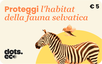 Gift Card Dots.eco Proteggi l'habitat della fauna selvatica
