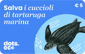 Gift Card Dots.eco Salva i cuccioli di tartaruga marina