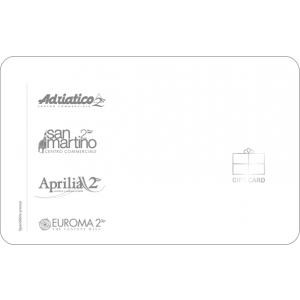 Gift Card Adriatico2 Aprilia2 SanMartino2 Carta Regalo
