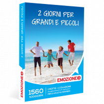 Emozione3 e-box 2 Giorni Per Grandi e Piccoli