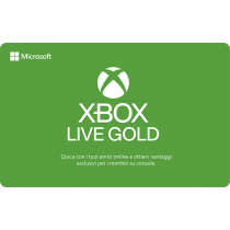 Abbonamento Microsoft Xbox Live