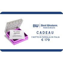 Voucher Best Western Cadeau 1 notte in famiglia in Italia €179
