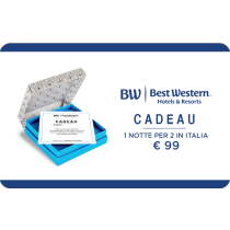 Voucher Best Western Cadeau 1 notte per 2 in Italia €99