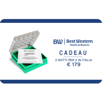 Voucher Best Western Cadeau 2 notti per 2 in Italia €179