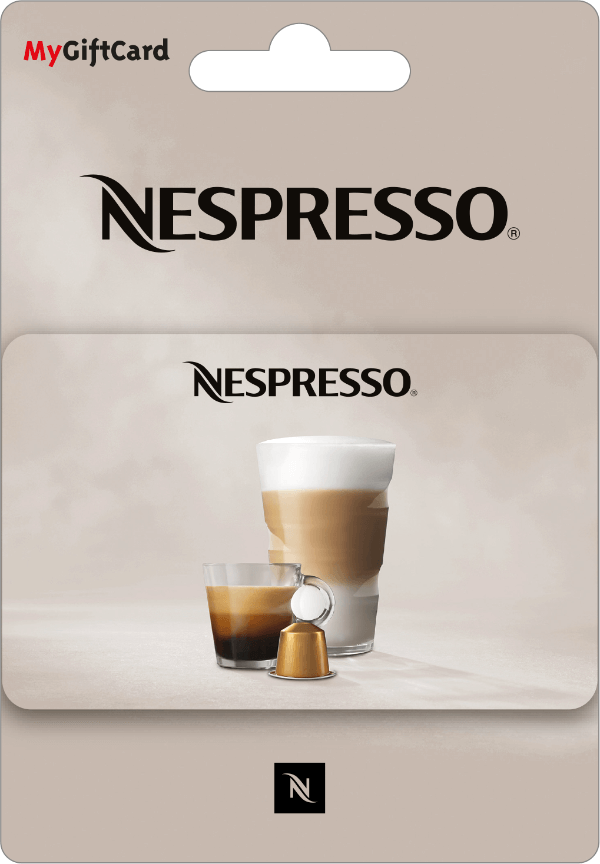 Gift Card Nespresso carta prepagata di vari tagli