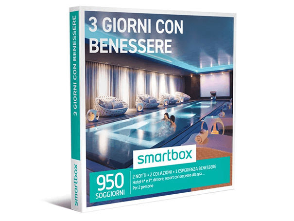 Smartbox 3 giorni con benessere