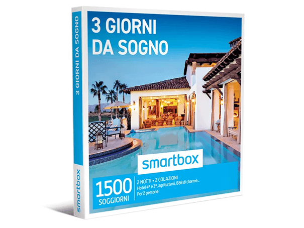 Smartbox 3 giorni da sogno €159,90