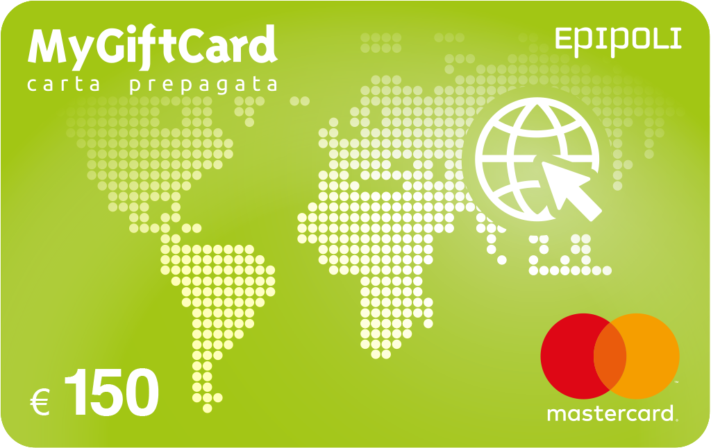 Carta Prepagata Web MasterCard €150