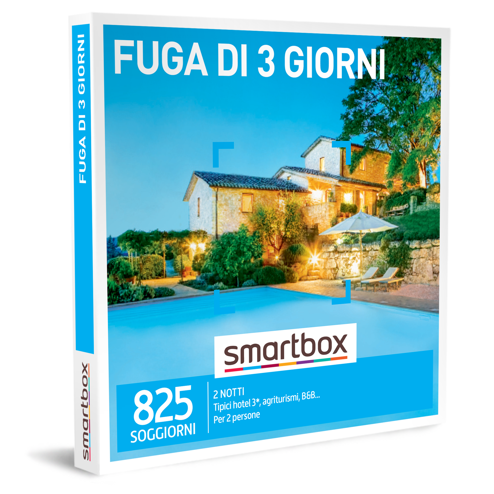 Smartbox e-box Fuga di 3 Giorni: carta prepagata di vari tagli