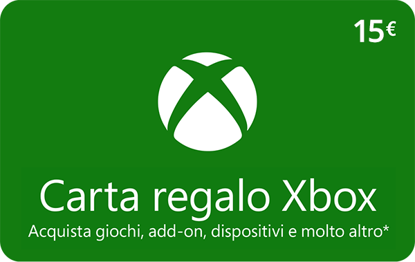 Carta Regalo Xbox Live €15