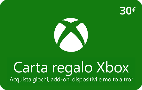 Carta Regalo Xbox Live €30