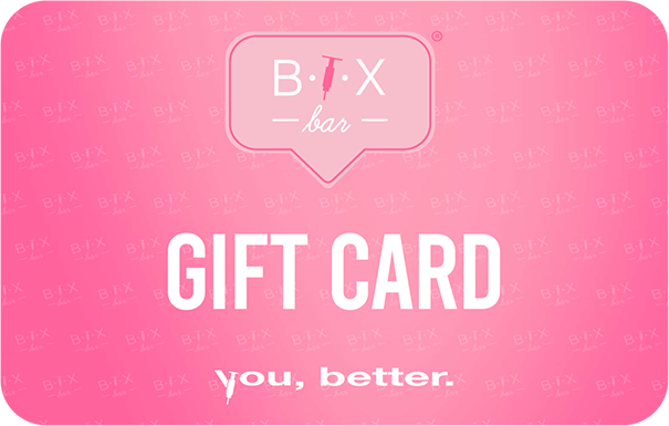 Gift Card BTX Bar, Botox Bar