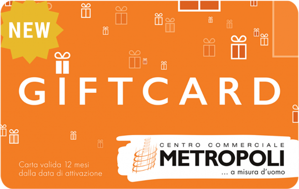 Gift Card Centro Commerciale Metropoli