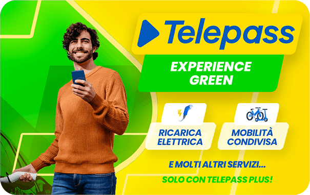 Card Telepass – Ricarica Elettrica, Mobilità condivisa e molto altro