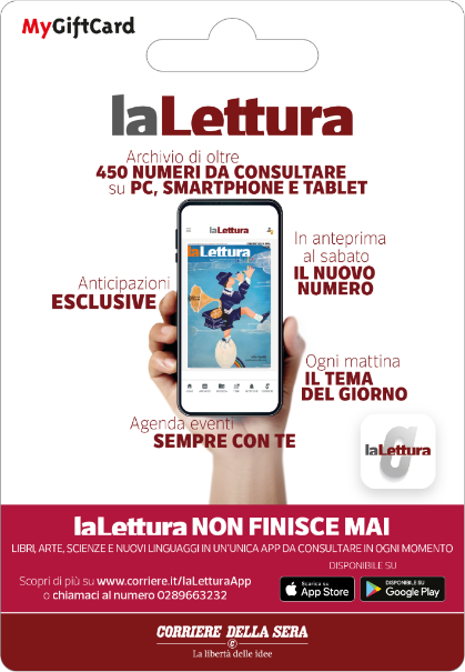 Gift Card la Lettura Corriere della Sera, abbonamento 