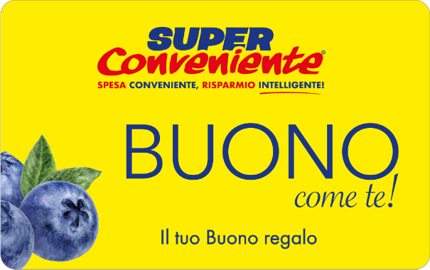 Gift Card Superconveniente Supermercati