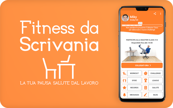 Gift Card Fitness da Scrivania 