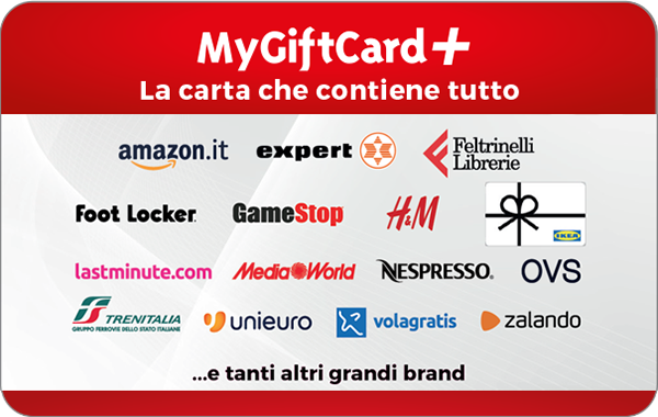 Gift Card MyGiftCard Plus + Carta regalo