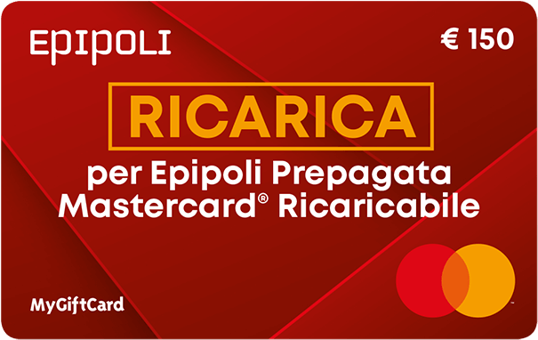 Ricarica Mastercard Online €150