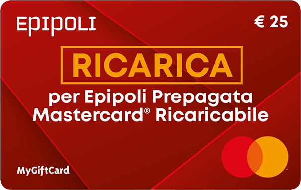Ricarica Mastercard Online €25