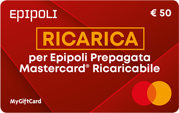 Ricarica Mastercard Online €50