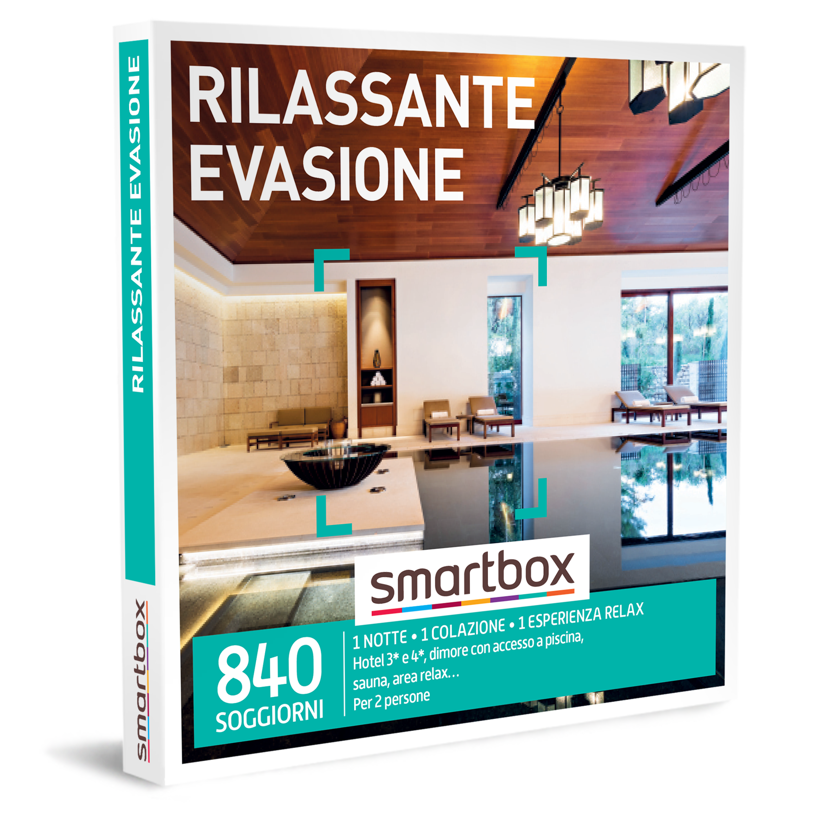 ORIGINALE CARTACEO RILASSANTE EVASIONE SUPER OFFERTA SMARTBOX 