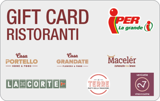 Gift Card Ristoranti Iper