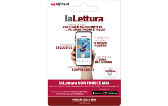 Gift Card la Lettura Corriere della Sera, abbonamento 