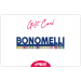 Gift Card Bonomelli