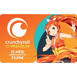 Gift Card Crunchyroll 12 mesi €39,99