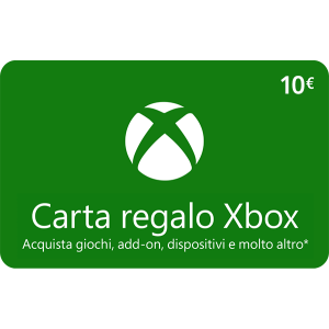 Carta Regalo Xbox Live €10