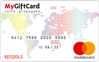 Gift Card MyGiftCard Mastercard Carta Regalo