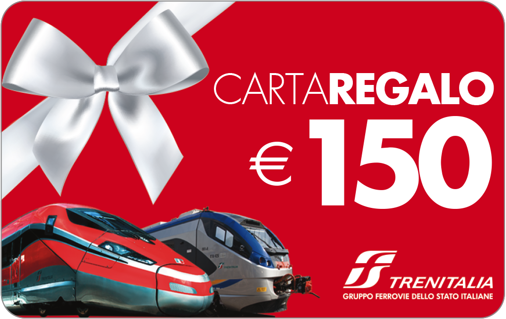 Carta Regalo Trenitalia €150