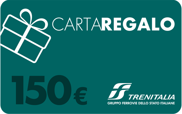 Carta Regalo Trenitalia €150