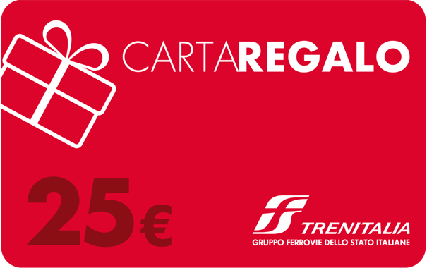 Carta Regalo Trenitalia €25