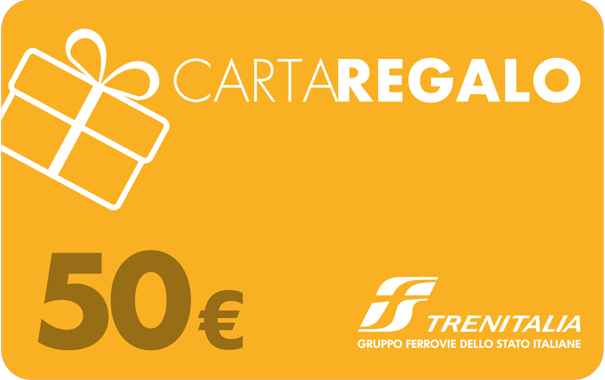 Carta Regalo Trenitalia €50