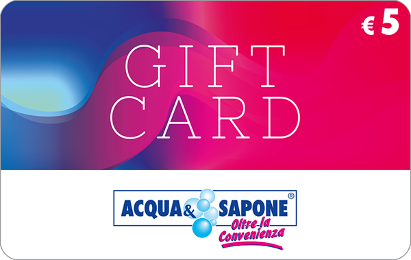 Gift Card Acqua & Sapone €5
