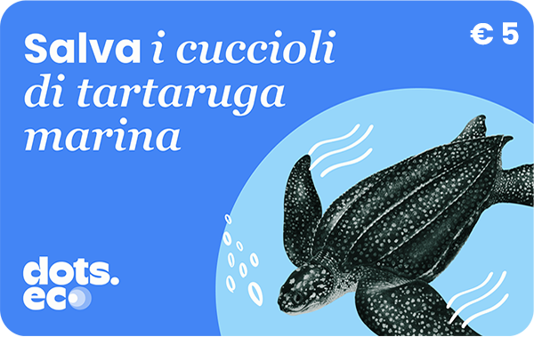 Gift Card Dots.eco Salva i cuccioli di tartaruga marina €5