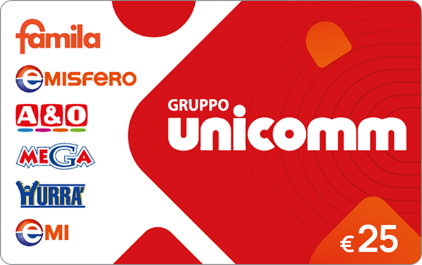 Carta regalo Gruppo Unicomm €25