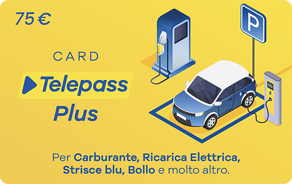 Card Telepass – Tanti servizi in un’unica App €75