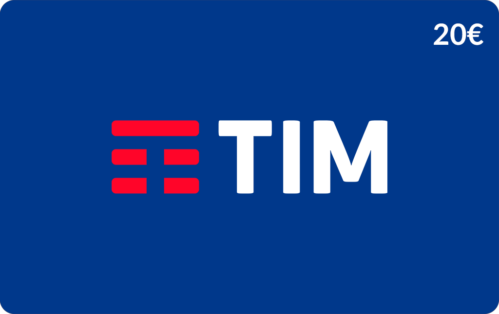 Ricarica telefonica Tim €20