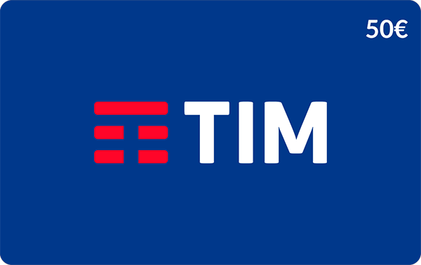 Ricarica telefonica Tim €50